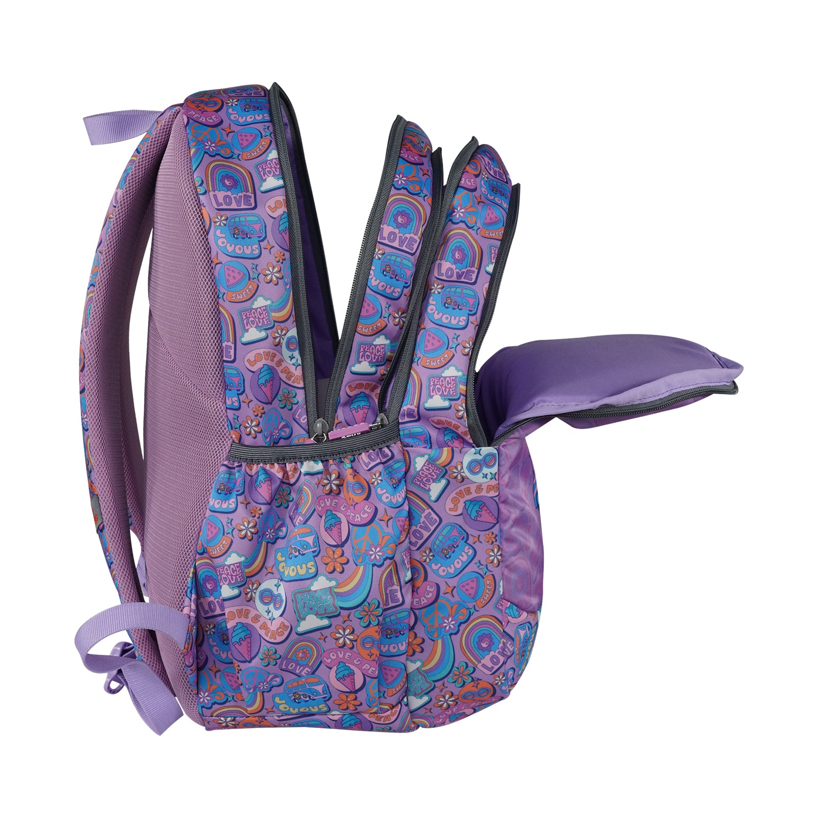 Rainbow Cruiser Backpack - Purple