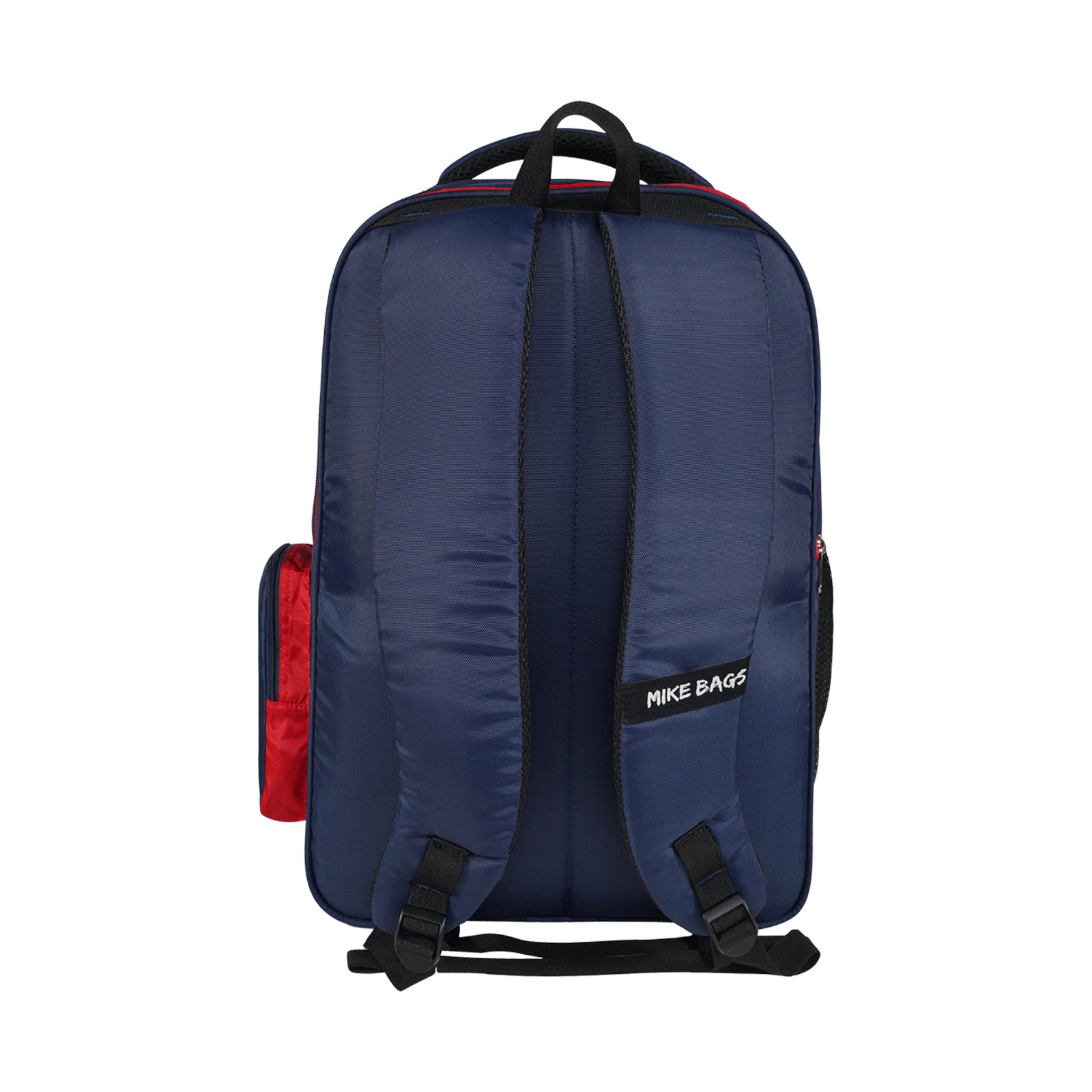 Mike Bags Vektro Backpack – Navy Blue & Red