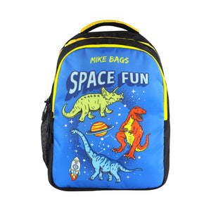 MIKE BAGS Junior School Bag  -  Dino Universe  LxWxH : 42 X 30 X 12 CM