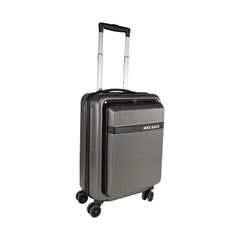 Mike Nova Hard Case Trolley Bag – Sleek Grey (39 Litres)