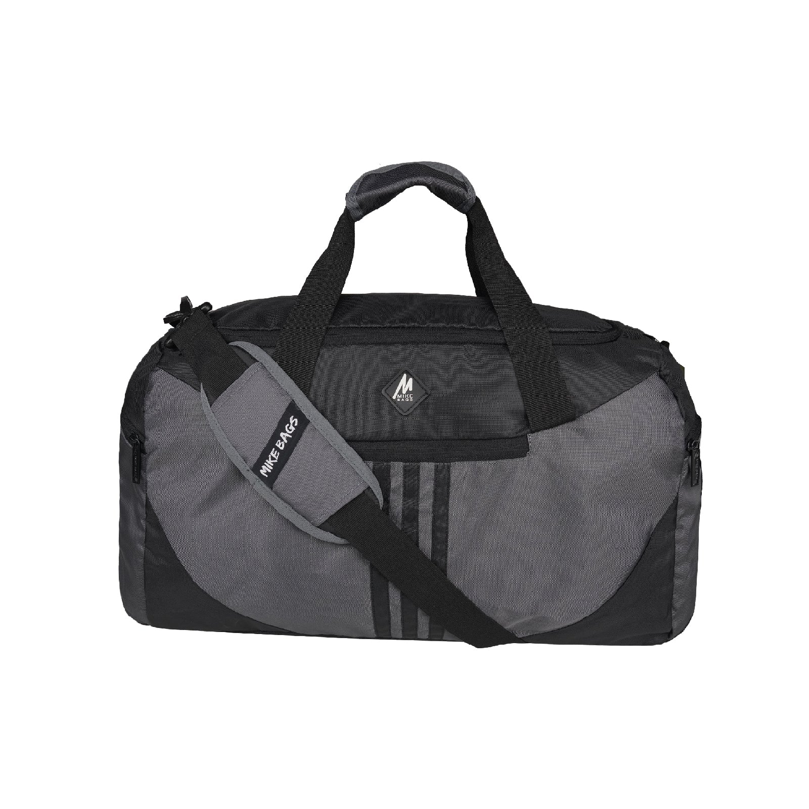 Mike Delta Pro Duffel Bag 20" – Black & Grey