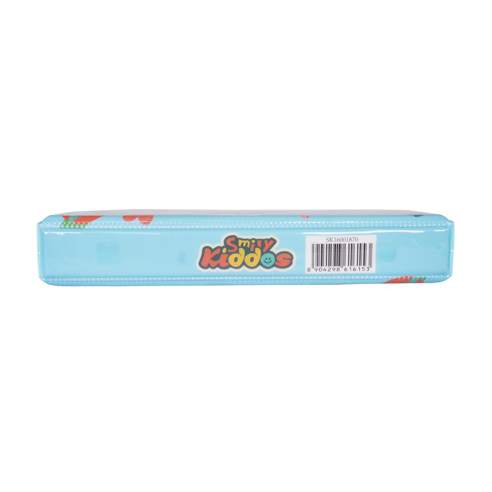 Smily Kiddos Pop-Out Pencil Box for Kids | Animal Friends Theme (Teal)