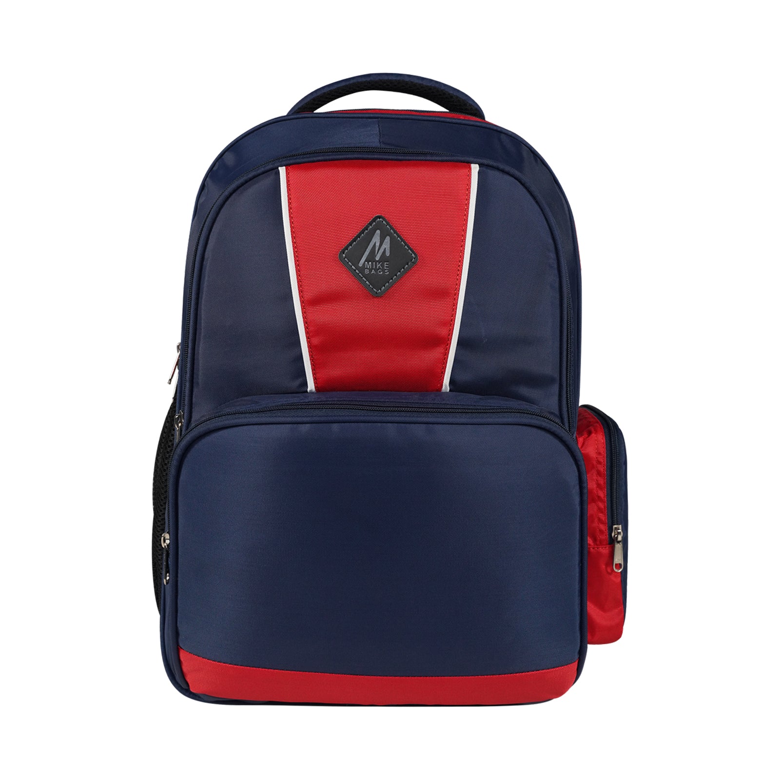 Mike Bags Vektro Backpack – Navy Blue & Red