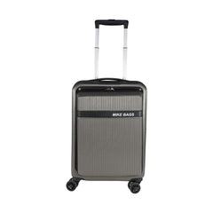 Mike Nova Hard Case Trolley Bag – Sleek Grey (39 Litres)