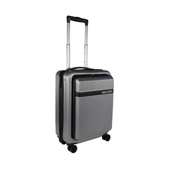 Mike Nova Hard Case Trolley Bag – Sleek Silver(39 Litres)