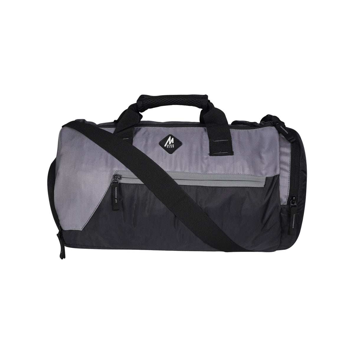 Mike Bags 20L Fit Gear Gym & Travel Duffle with Shoe Compartment – Grey