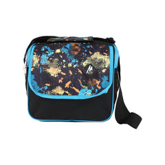 KitKat Lunch Bag – 11L Durable Polyester Lunch Box with Adjustable Strap | Available in White & Black, T Blue & Black, Red & Black
