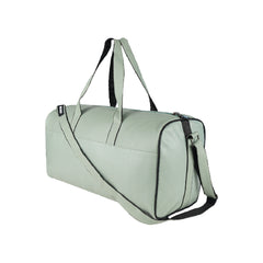 Mike Bags 26L PU Leather Duffle Bag | Cabin Size Travel & Gym Bag for Men & Women | Lightweight, Stylish & Durable - Green