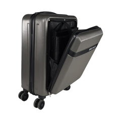 Mike Nova Hard Case Trolley Bag – Sleek Grey (39 Litres)