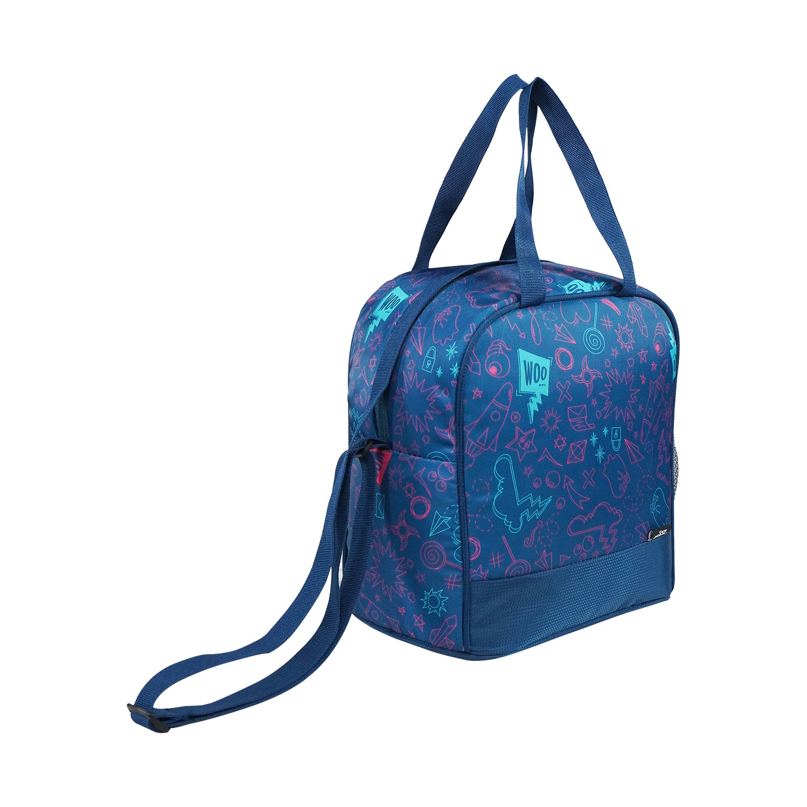 Joy Lunch Bag Senior – Arcade Fuel Theme | Blue