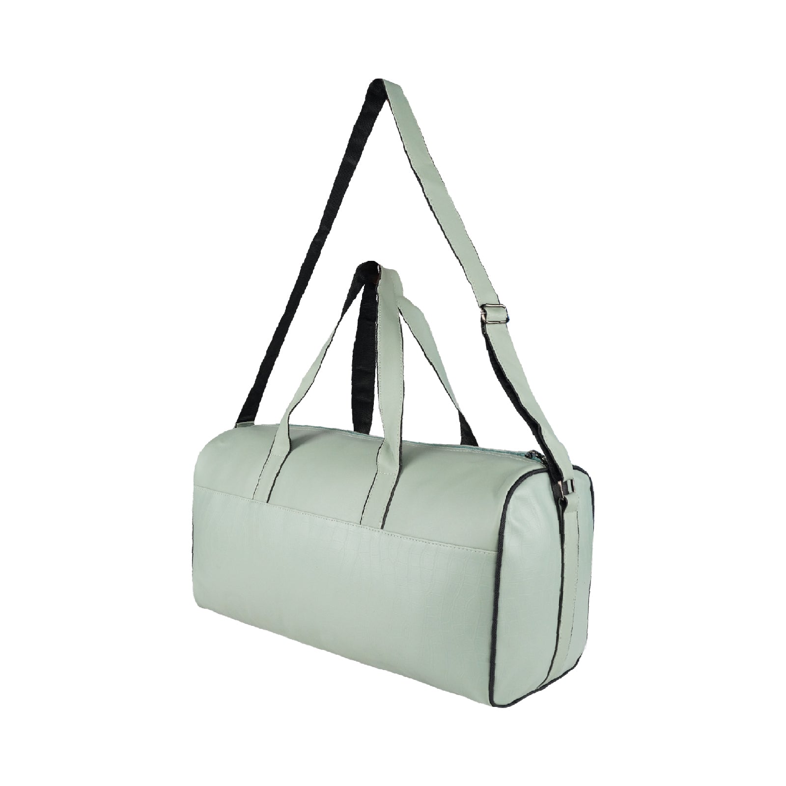 Mike Bags 26L PU Leather Duffle Bag | Cabin Size Travel & Gym Bag for Men & Women | Lightweight, Stylish & Durable - Green