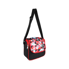 KitKat Lunch Bag – 11L Durable Polyester Lunch Box with Adjustable Strap | Available in White & Black, T Blue & Black, Red & Black