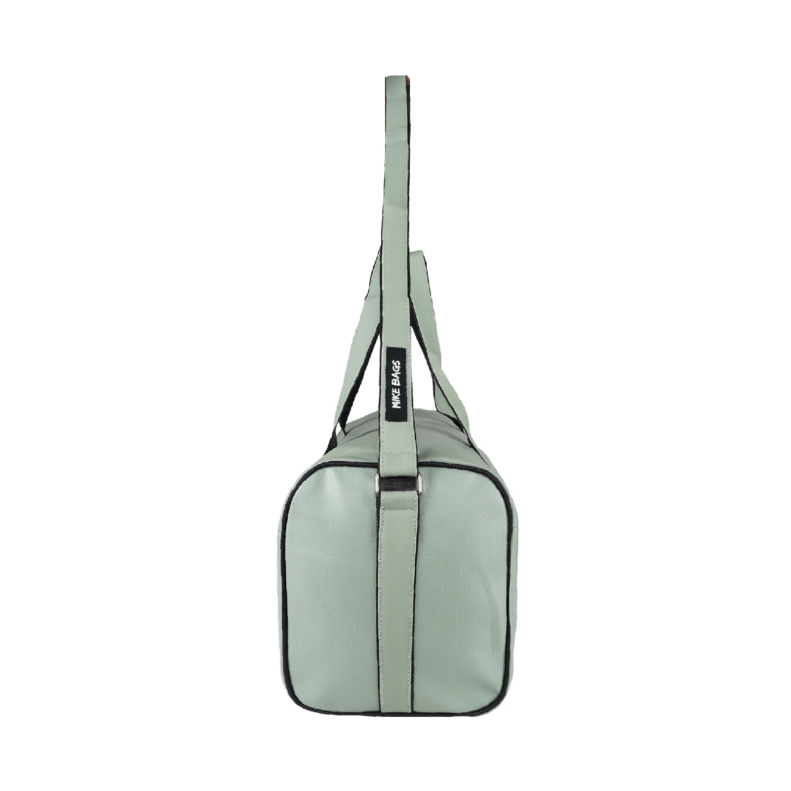 Mike Bags 26L PU Leather Duffle Bag | Cabin Size Travel & Gym Bag for Men & Women | Lightweight, Stylish & Durable - Green