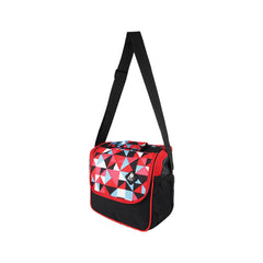 KitKat Lunch Bag – 11L Durable Polyester Lunch Box with Adjustable Strap | Available in White & Black, T Blue & Black, Red & Black