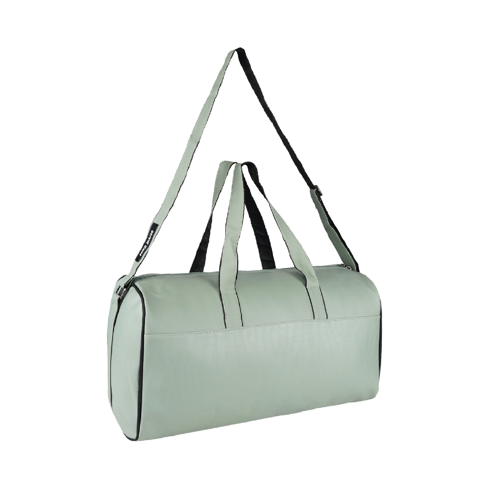 Mike Bags 26L PU Leather Duffle Bag | Cabin Size Travel & Gym Bag for Men & Women | Lightweight, Stylish & Durable - Green