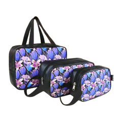 3-Piece Makeup Pouch Set