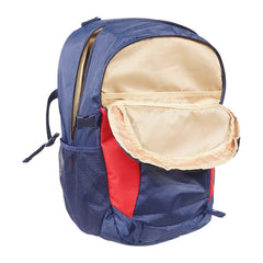 Mike Urban Trek Multi-Pocket Backpack – 37L Travel & Laptop Backpack with Rain Cover N Blue