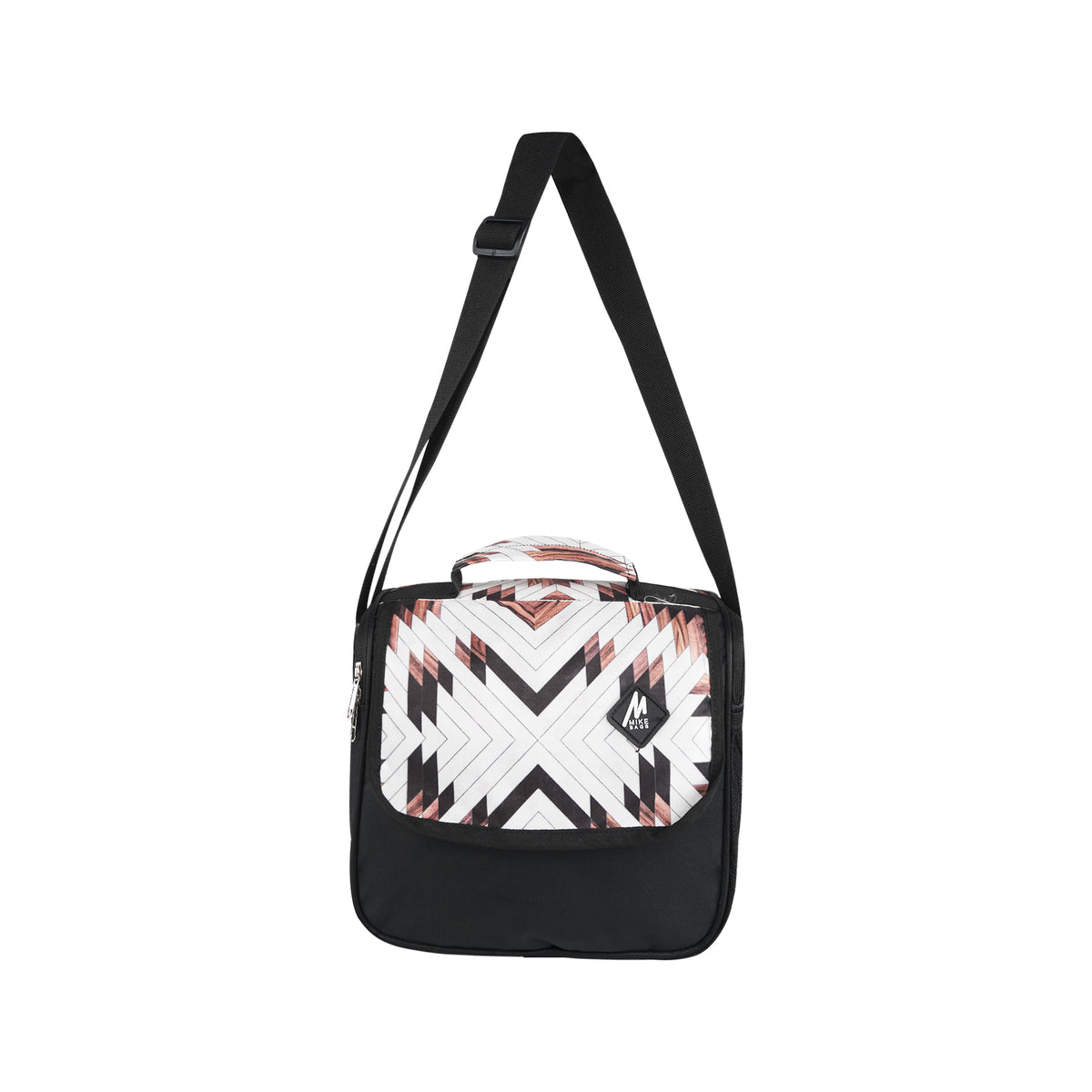KitKat Lunch Bag – 11L Durable Polyester Lunch Box with Adjustable Strap | Available in White & Black, T Blue & Black, Red & Black
