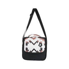 KitKat Lunch Bag – 11L Durable Polyester Lunch Box with Adjustable Strap | Available in White & Black, T Blue & Black, Red & Black