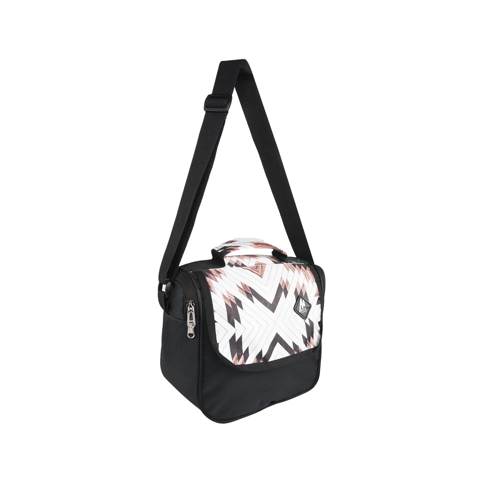 KitKat Lunch Bag – 11L Durable Polyester Lunch Box with Adjustable Strap | Available in White & Black, T Blue & Black, Red & Black