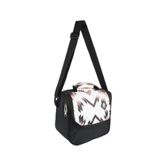 KitKat Lunch Bag – 11L Durable Polyester Lunch Box with Adjustable Strap | Available in White & Black, T Blue & Black, Red & Black