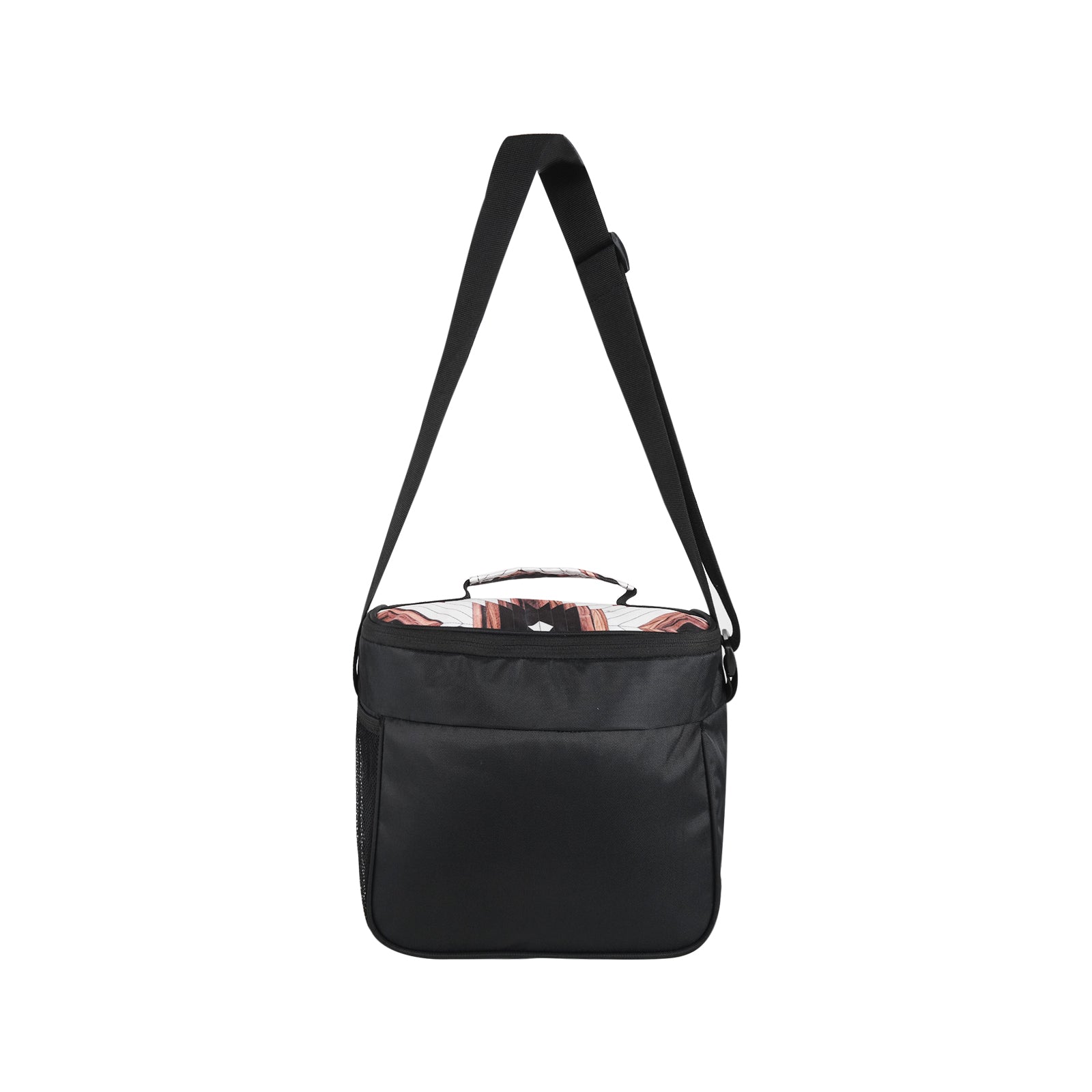 KitKat Lunch Bag – 11L Durable Polyester Lunch Box with Adjustable Strap | Available in White & Black, T Blue & Black, Red & Black