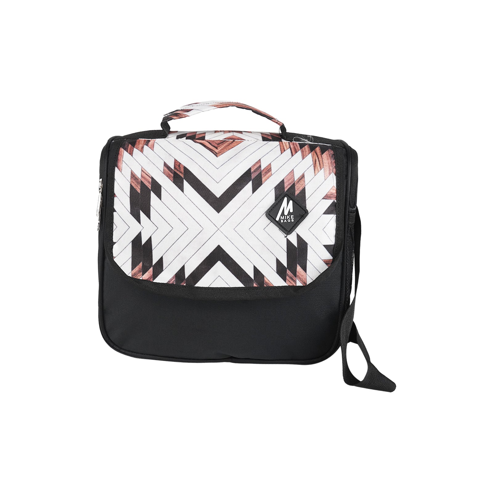 KitKat Lunch Bag – 11L Durable Polyester Lunch Box with Adjustable Strap | Available in White & Black, T Blue & Black, Red & Black