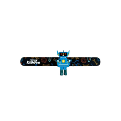 Smily Kiddos Fancy Slap band Robot Theme - Black
