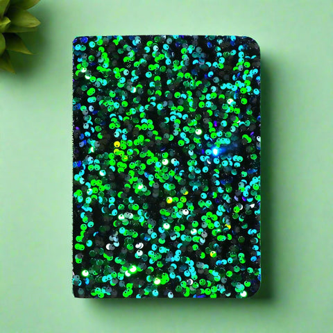 Image of Smily Kiddos Sequin Note Book Green