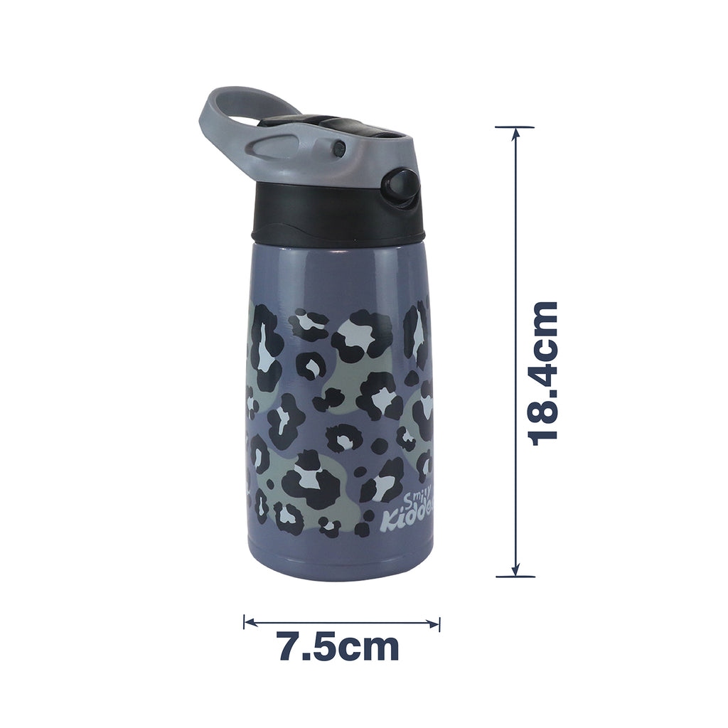 Smily Kiddos Sleek Hydration Straight Water Bottle – Pink