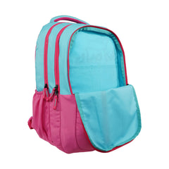 Mike Coral Backpack - Pink | 42L School Bag with Rain Cover
