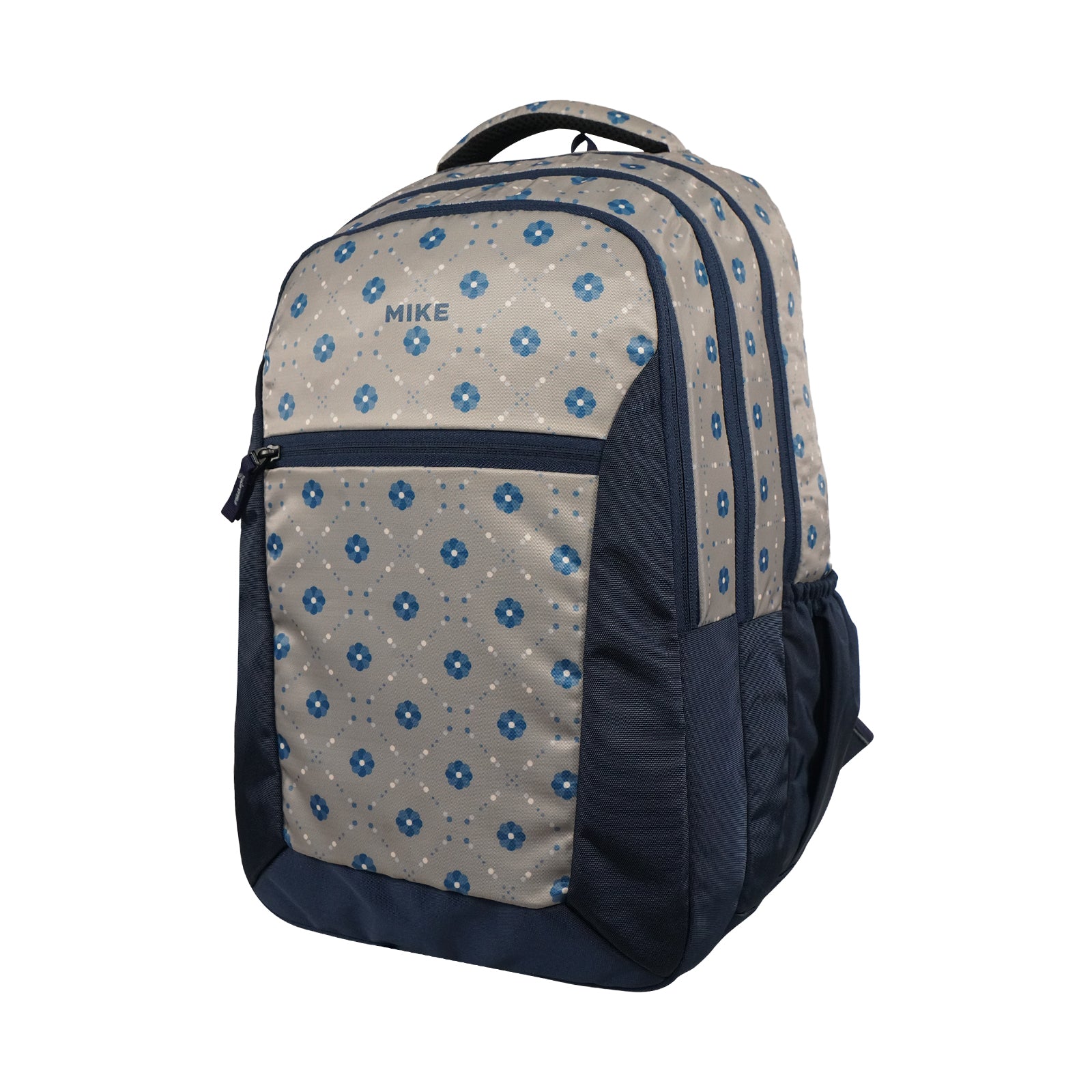 Mike Vexa Backpack - Blue | 48L School Bag with Rain Cover
