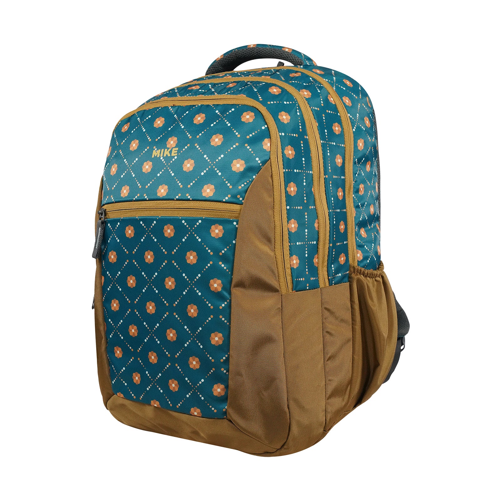 Mike Vexa Backpack - Green | 48L School Bag with Rain Cover