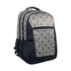 Mike Vexa Backpack - Blue | 48L School Bag with Rain Cover