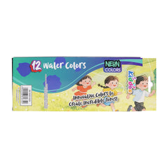 Smily Kiddos Creative Neon Paint Set – 12 Vibrant Colors KIDS Theme
