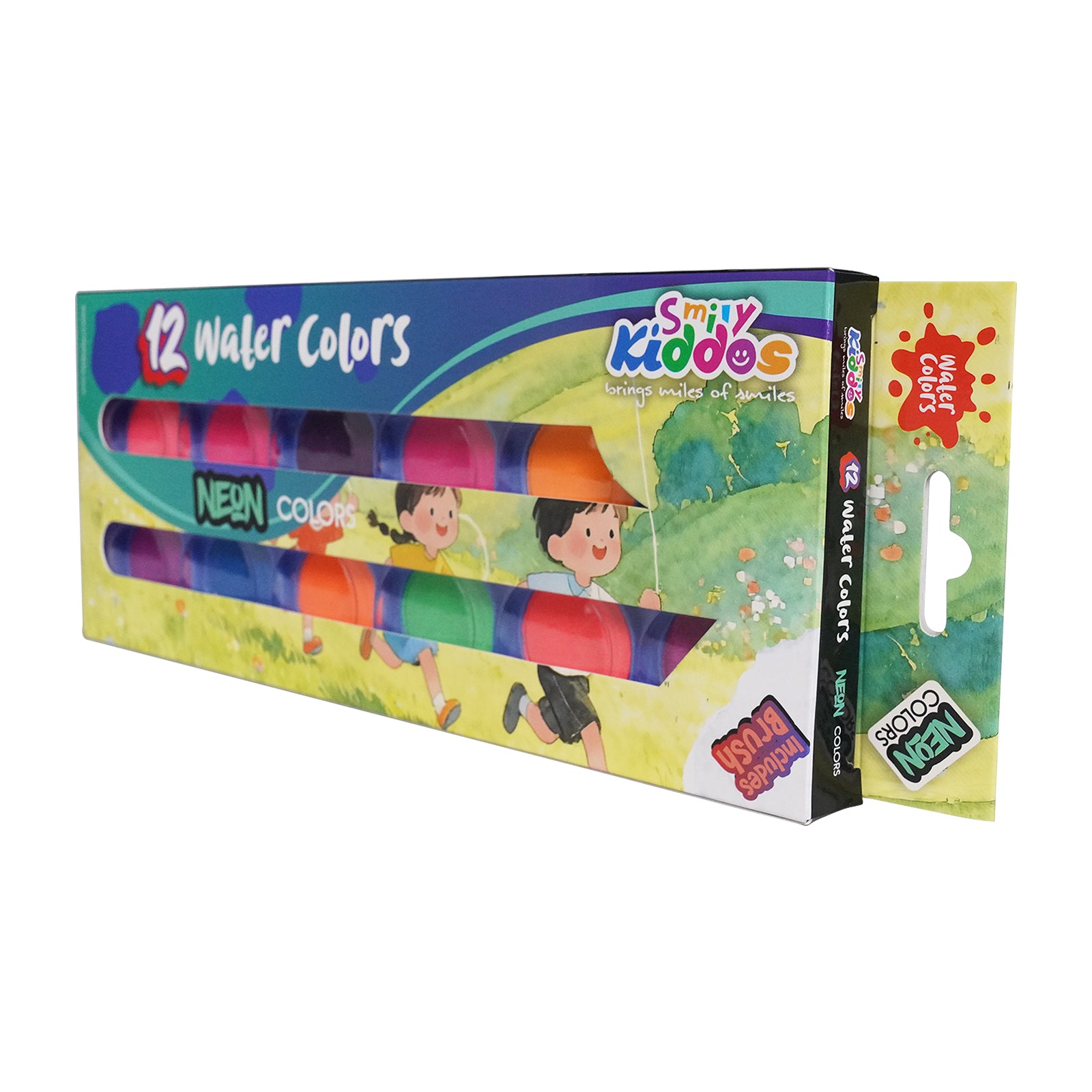 Smily Kiddos Creative Neon Paint Set – 12 Vibrant Colors KIDS Theme