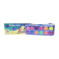 Smily Kiddos Creative Neon Paint Set – 12 Vibrant Colors KIDS Theme