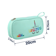 Smily Kiddos Zipper Pencil Pouch Unicorn Sea - Green