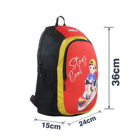 Image of Smily kiddos Junior Stay Cool Backpack - Red