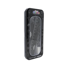 Smily Kiddos 15cm Metal Colored Ruler Set – Tin Box Black