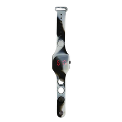Smily Kiddos Fancy Digital watch- Black White