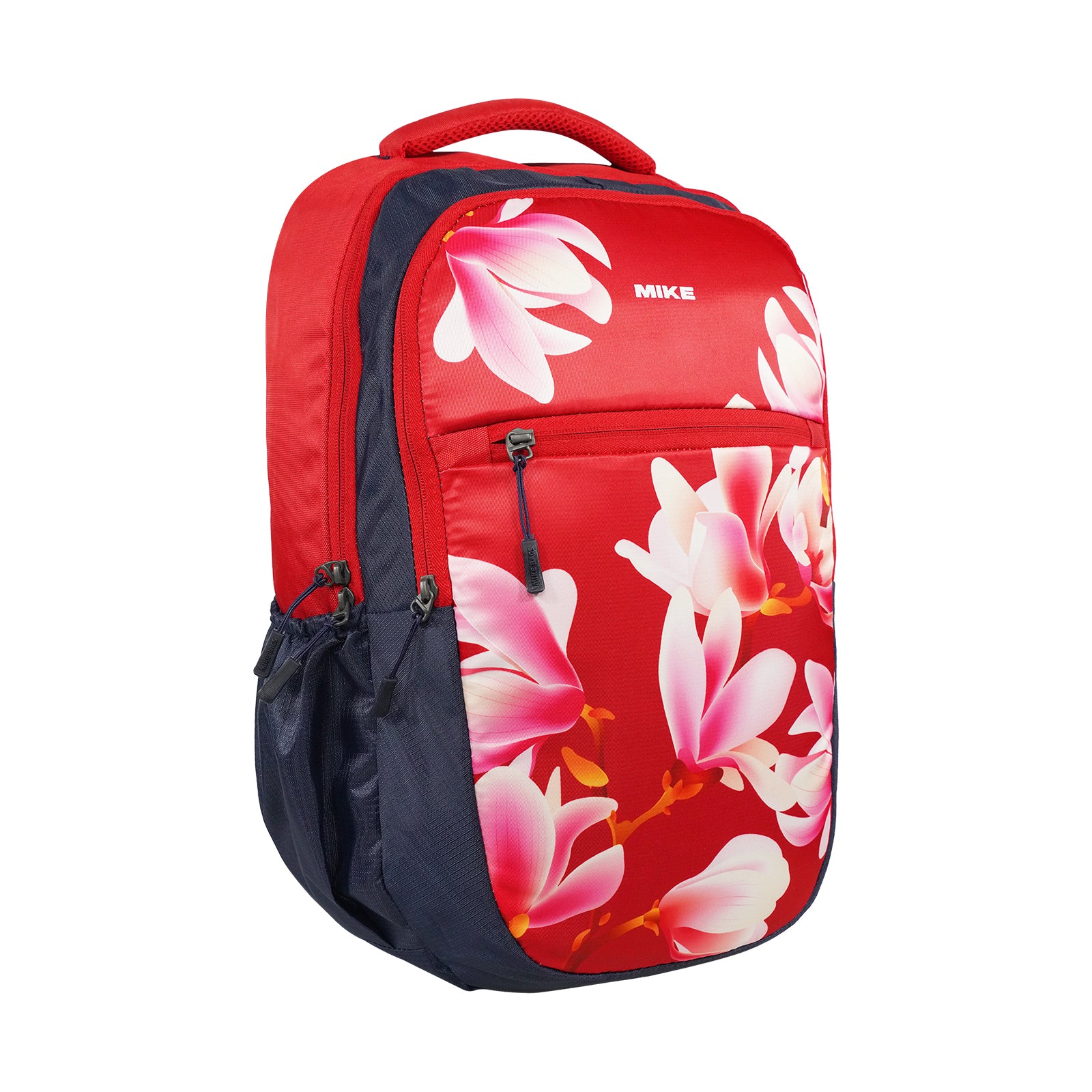 Mike Super Bee Backpack - Red | 32L School Bag for Kids