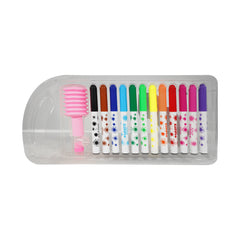Smily Kiddos 12 Color Spray Pen Set – Creative Airbrush Art Kit for Kids