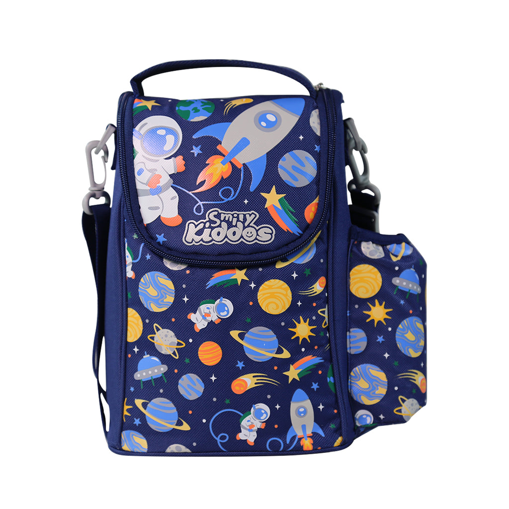 Smily combo backpack (Bag,Pencil box ,Lunch bag ,Water bottle )