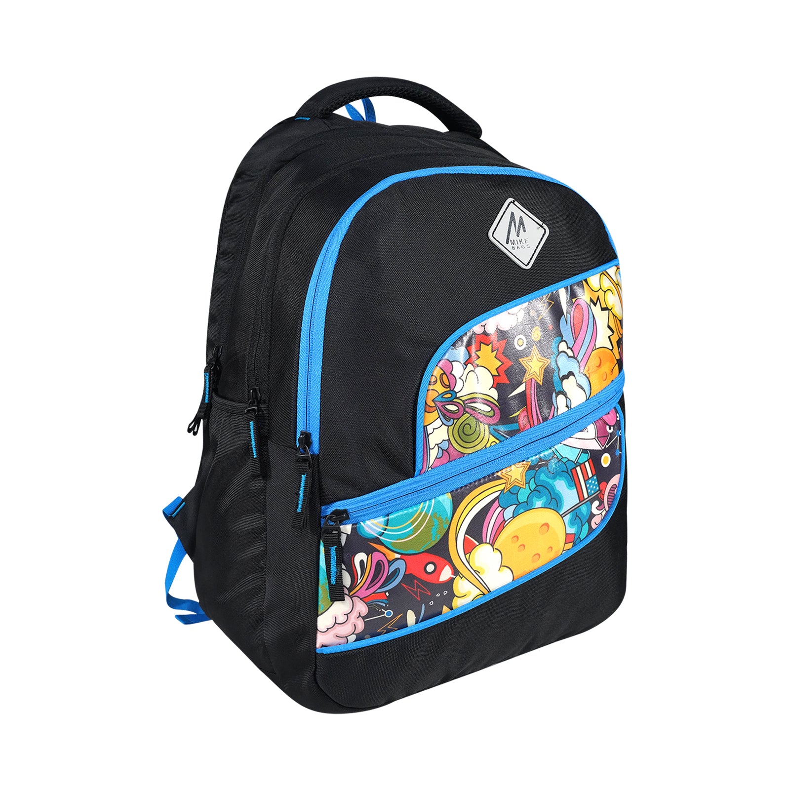 Elemental 32L Laptop Backpack - Black, Blue & Multicolor | Professional Travel Backpack
