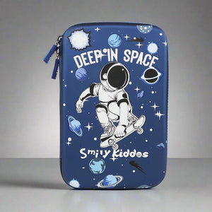 Smily Kiddos Space Astronaut Single Compartment Pencil Case V3 – Blue main image 1