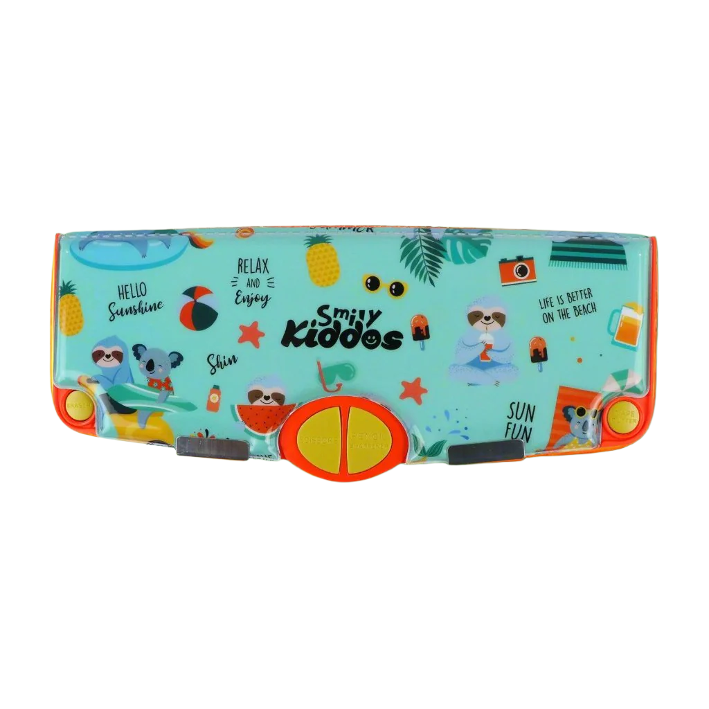 Smily Kiddos Pop Out Pencil box  Sweet Summer Theme- Green