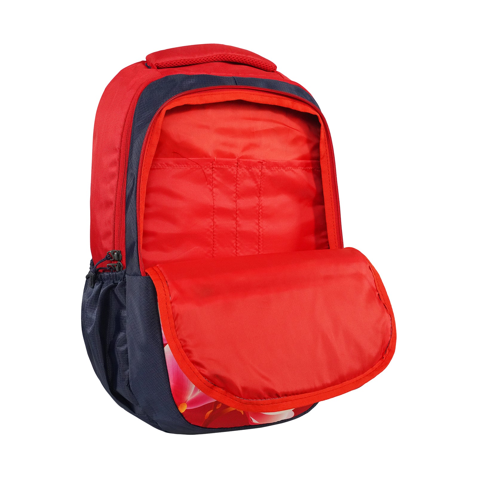 Mike Super Bee Backpack - Red | 32L School Bag for Kids
