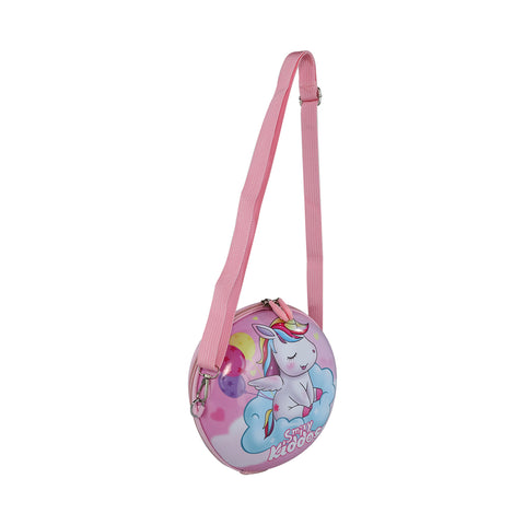 Image of Smily Kiddos Eva Shell backpack - Unicorn theme Pink