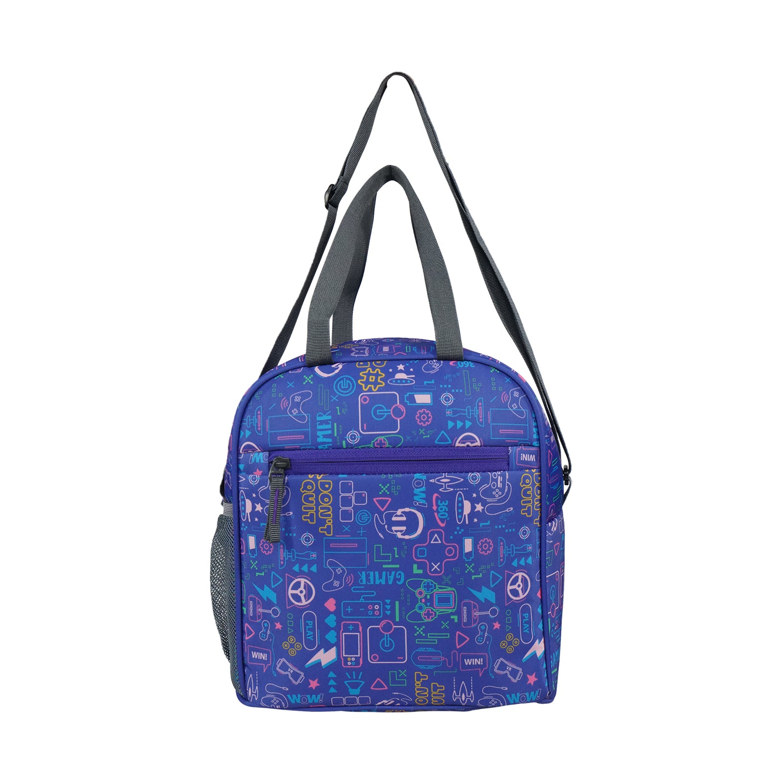 Joy Lunch Bag Senior – Arcade Fuel Theme | Purple
